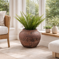 23cm x 30cm Large Aztec Vase Planter-0