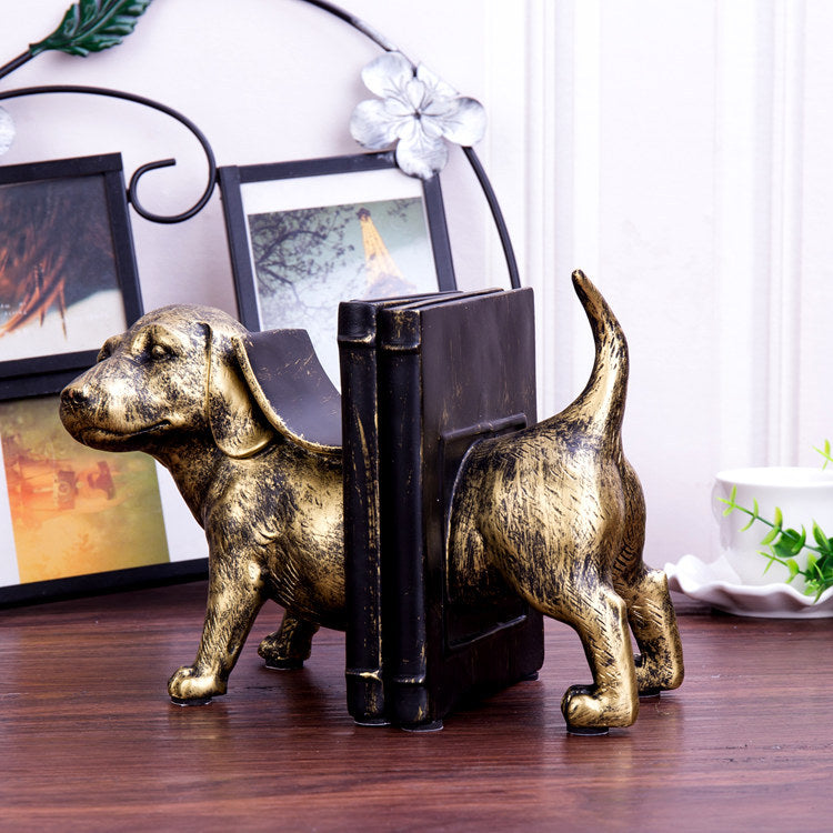 NovaDachs — Vintage Dachshund Resin Bookend