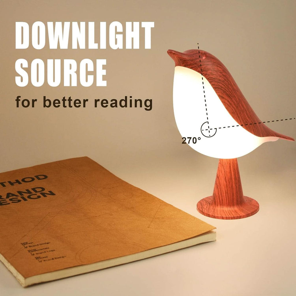 Bird Table Lamp Cordless Rechargeable Reading Light-4