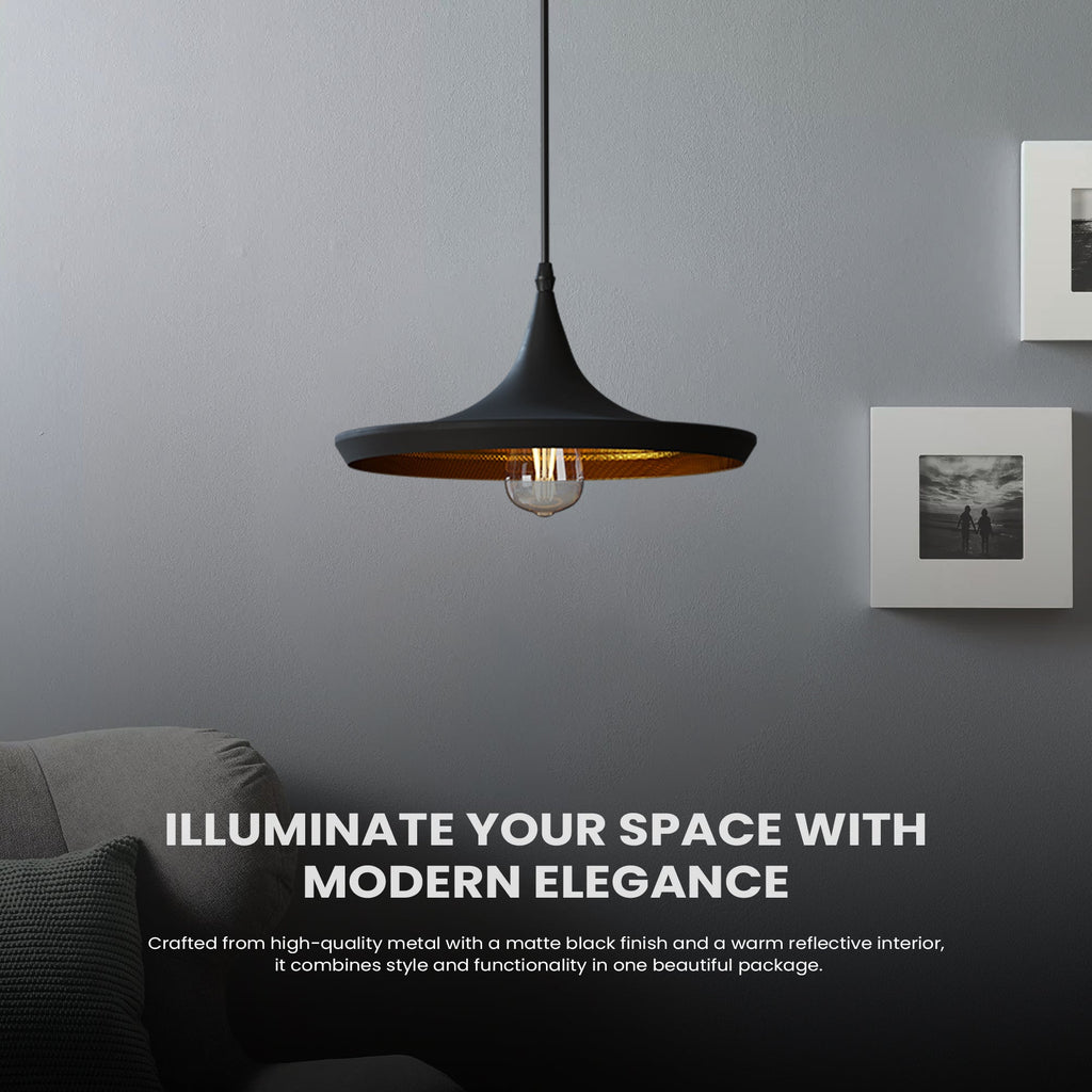 Retro industrial hanging lamp pendant lamp bar lampshade lamp E27 black new~2185