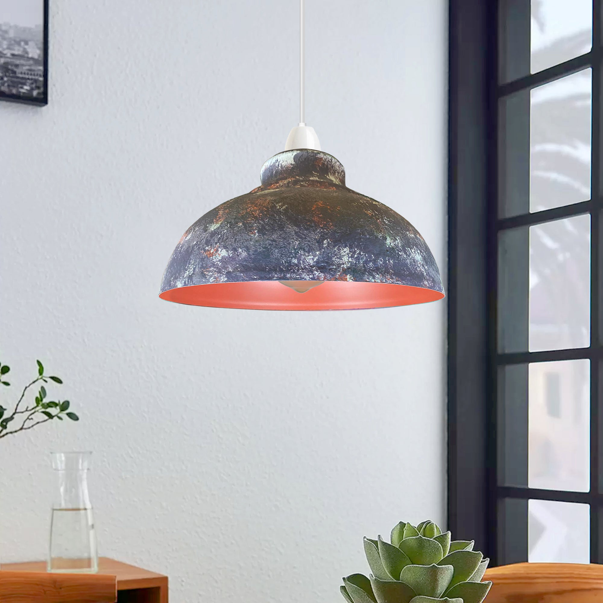 Modern Vintage Industrial Retro Cama Loft Metal Ceiling Lamp Shade Pendant Light~2119