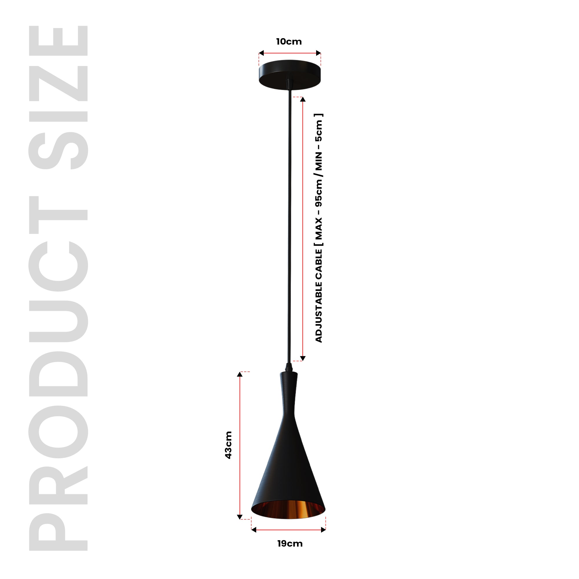 Retro industrial hanging lamp pendant lamp bar lampshade lamp E27 black new~2185