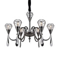 Raindrop 6-Lamp Antique Chandelier | Ceiling Pendant~4621-5