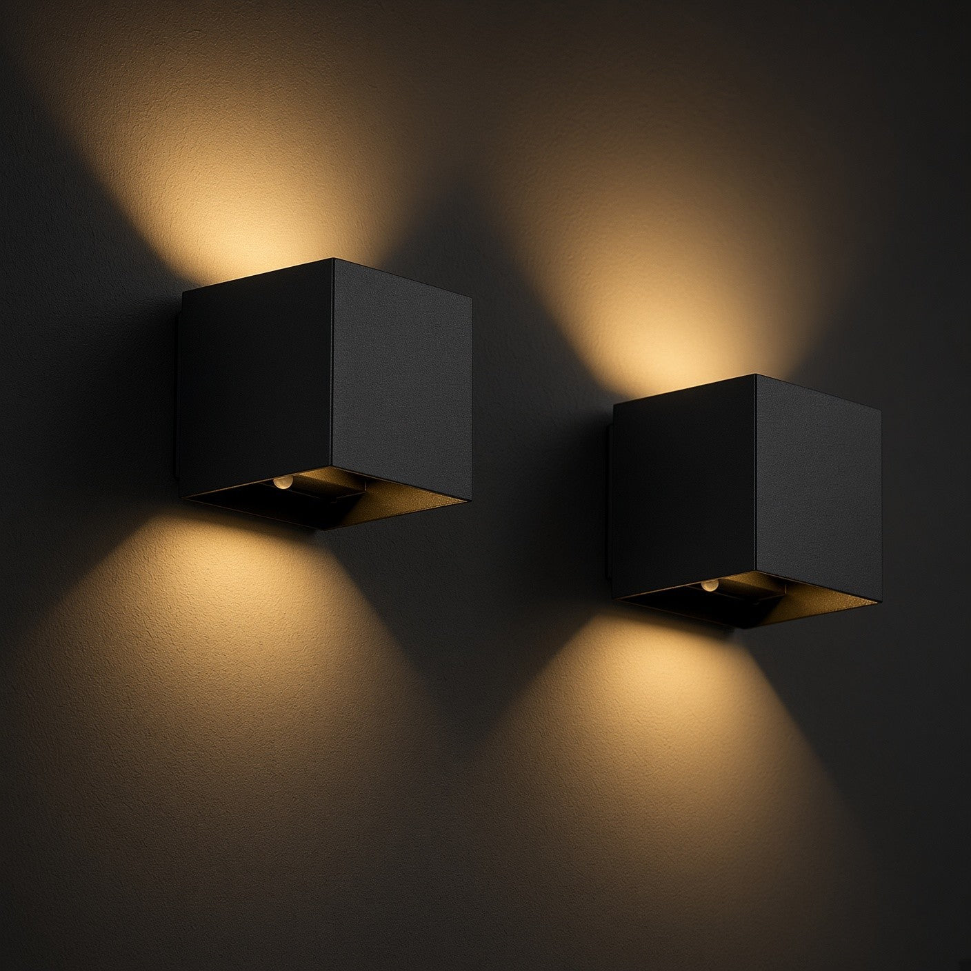 CubeGuard — Cube LED Motion Sensor Wall Light