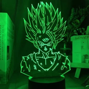 3D Illusion LED Lamp with Sun Wukong Design