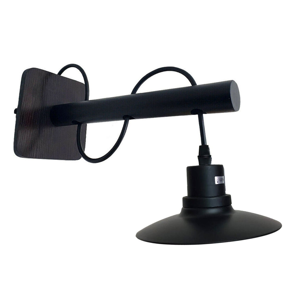Vintage Modern Indoor Black Wall Sconce Wall Light Lamp Fitting Fixture ~1327-2