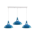 3 Way Ceiling Barn Slotted E27 Metal Pendent Light Fixture~4339-1