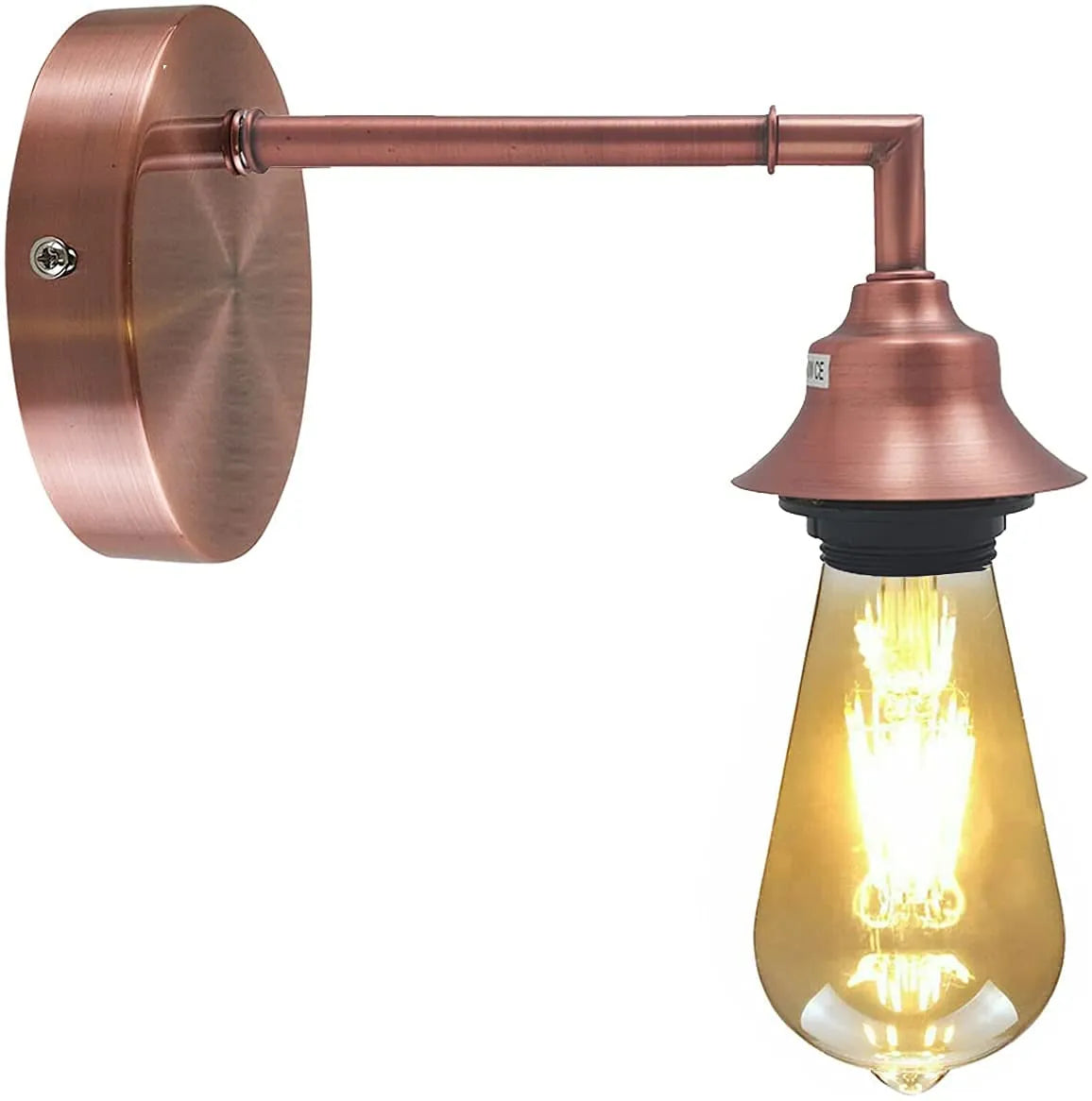 Vintage Wall Mounted Light Fixtures Retro Metal Wall Sconce~5829-3