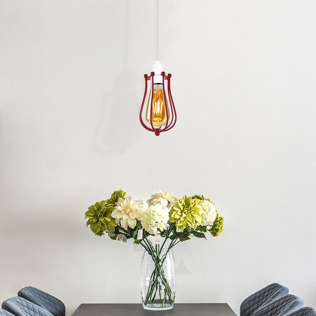 Metal Balloon Cage Shade Wall Easy Fit Hanging light ~2444-3