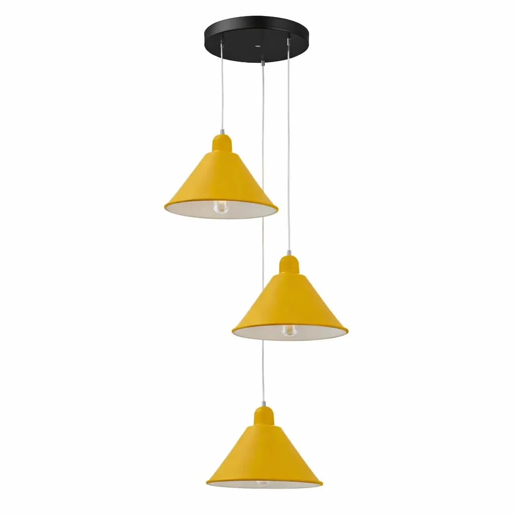 3 Drop Pendant Cluster Light Fitting ~6735