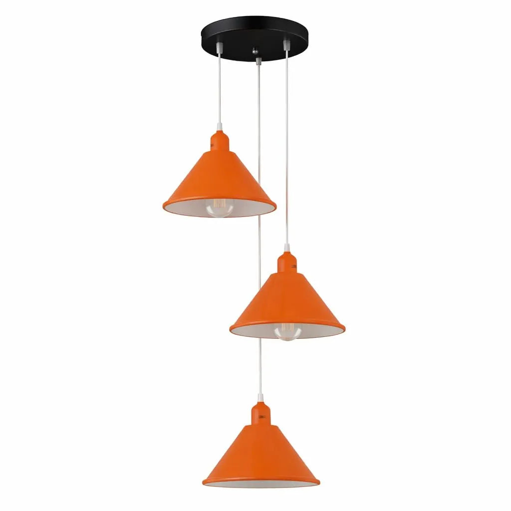 3 Drop Pendant Cluster Light Fitting ~6735