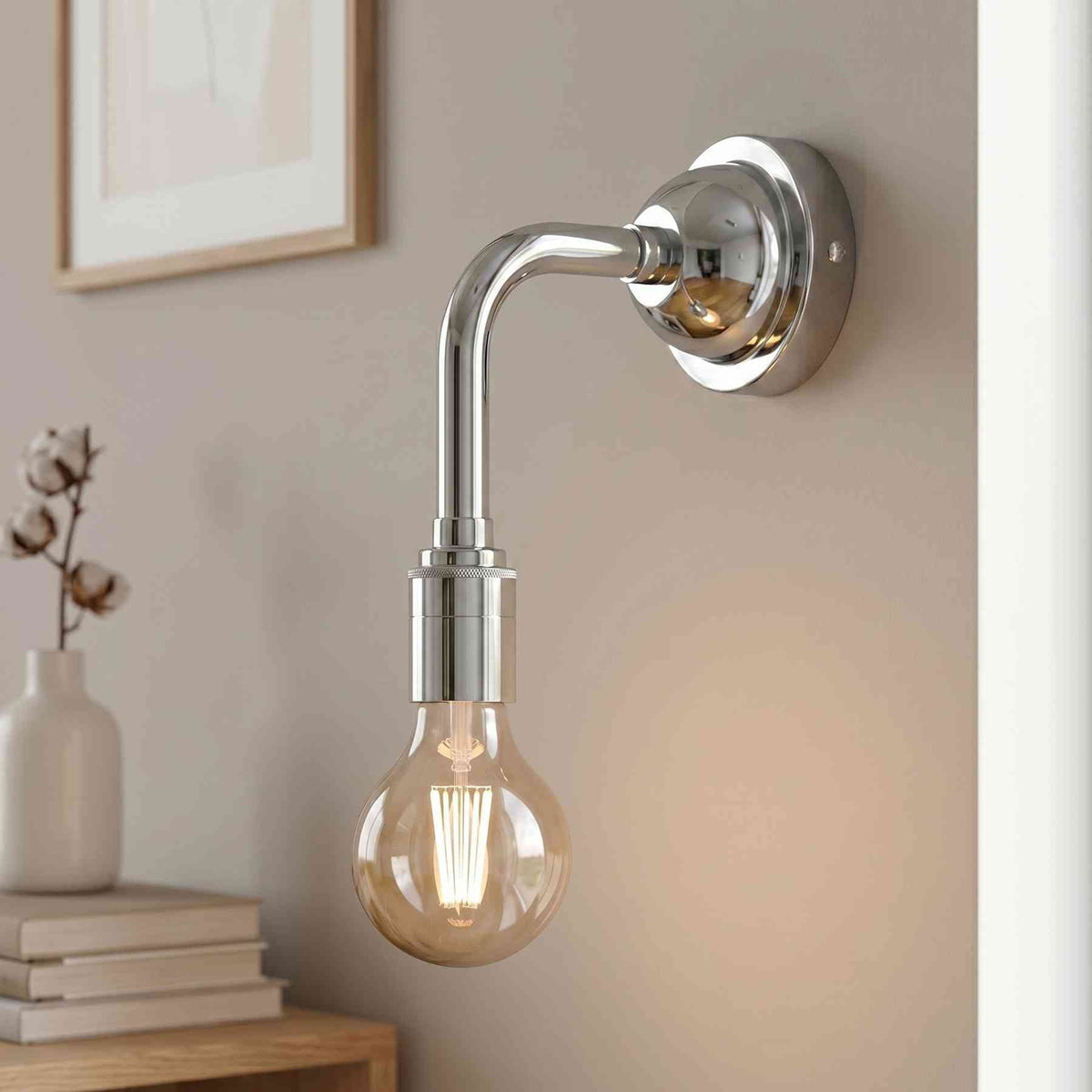 Industrial Wall Light E27 G95 LED Elbow Arm Wall Sconce - 6829-5
