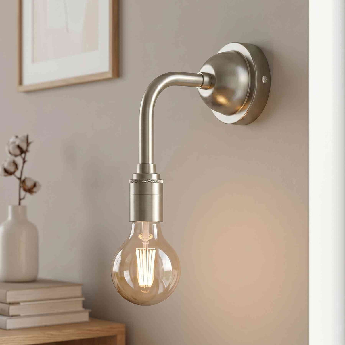 Industrial Wall Light E27 G95 LED Elbow Arm Wall Sconce - 6829-3