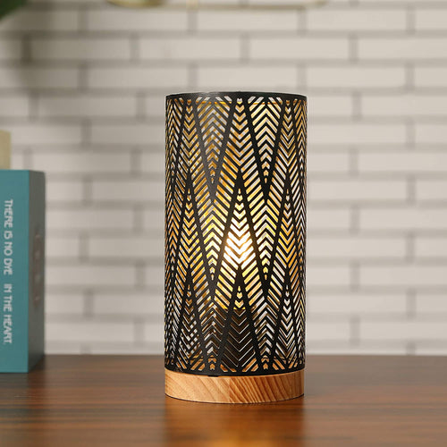 11''High Battery Powered  Metal Lamp-0