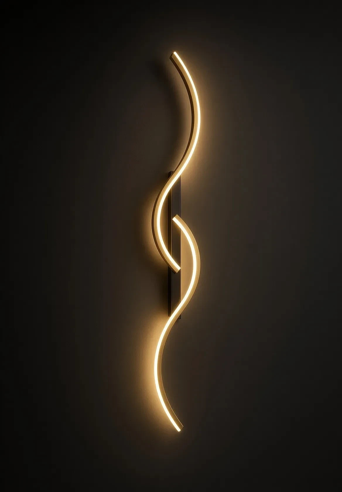 AuraWave — Minimalist LED Wall Light