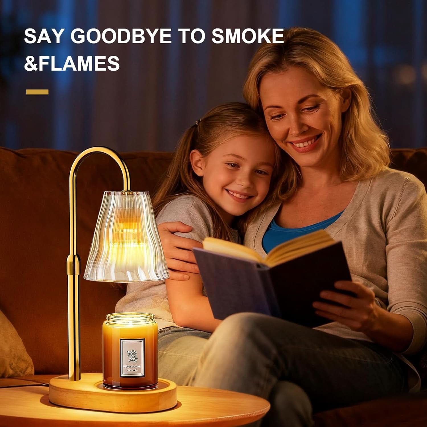 Electrical Candle Warmer Lamp With Adjustable Timer-3