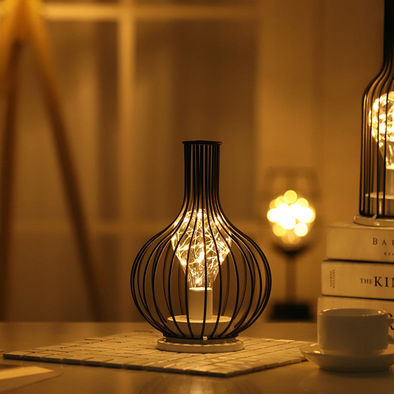 NovaWine — Iron Art Wine Glass LED Night Light