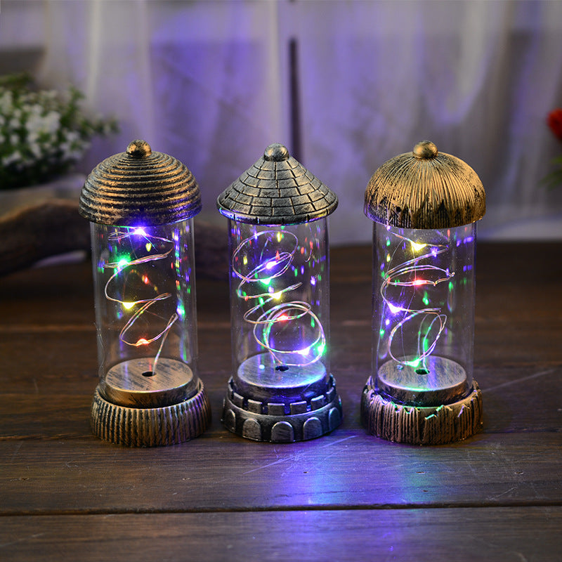 VintageLux — Retro Pendant Table Lamp