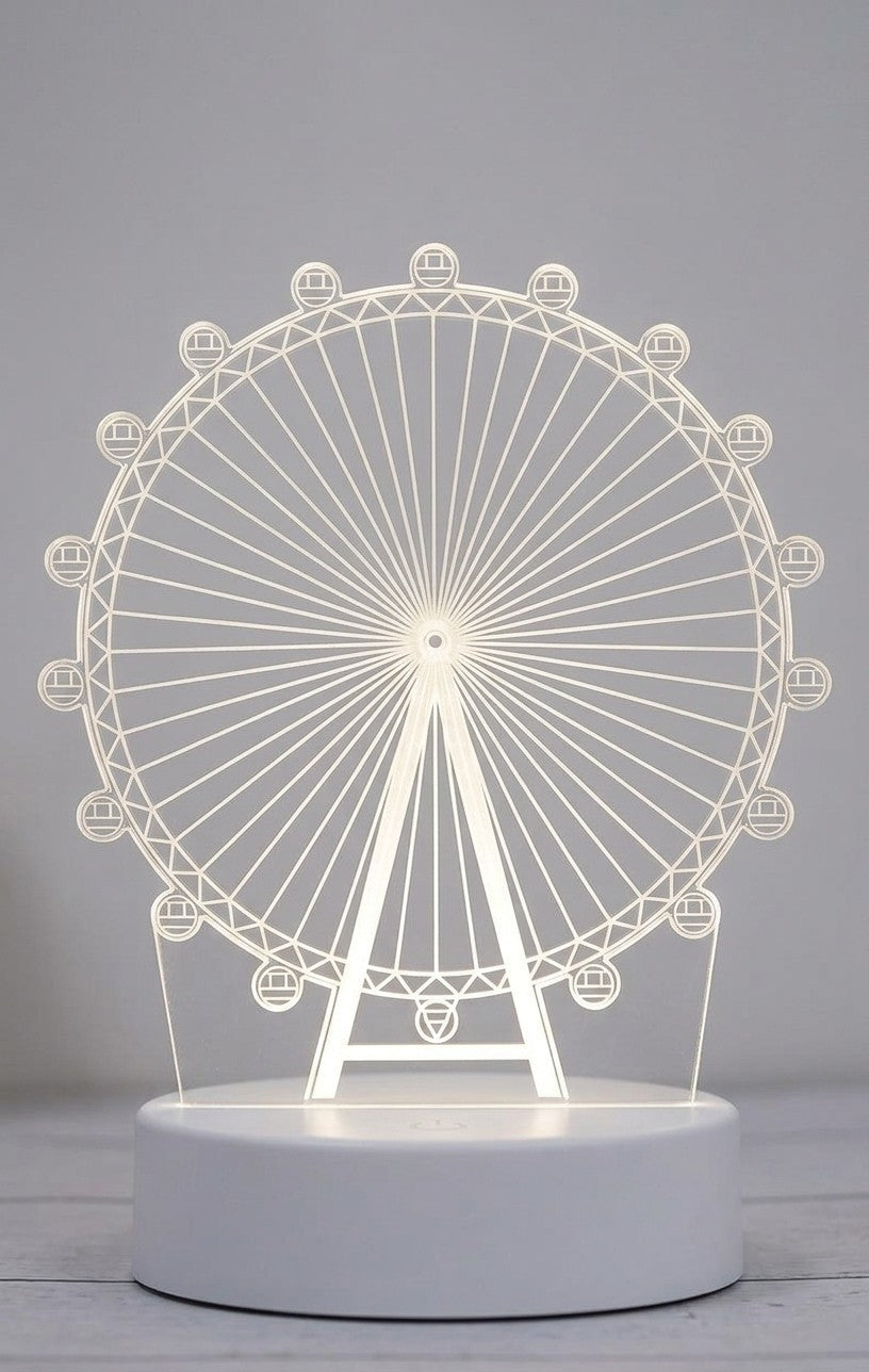 IllusionGlow — 3D Acrylic USB Night Light