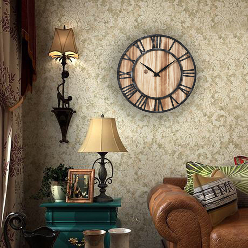 PulseClock — European Round Wall Clock