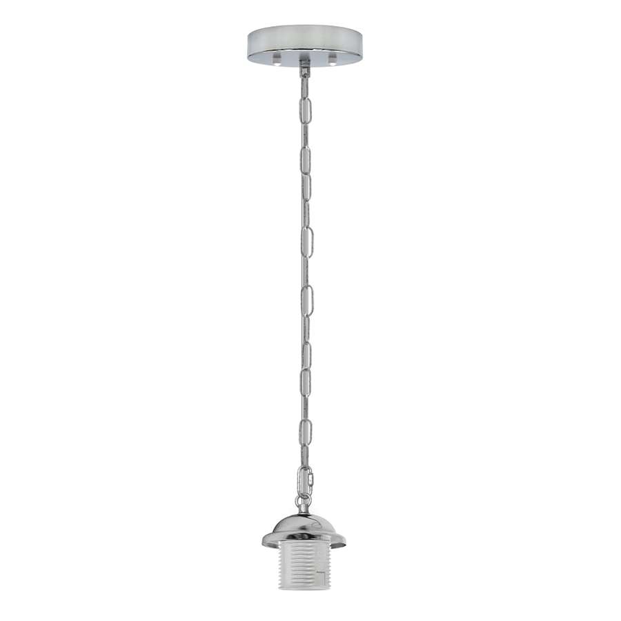 Industrial E27 Pendant Kit Metal Lamp Holder Adjustable Chain Suspension~ 5128