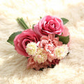 Dahlia Rose Bouquet Artificial Flower Home Decor