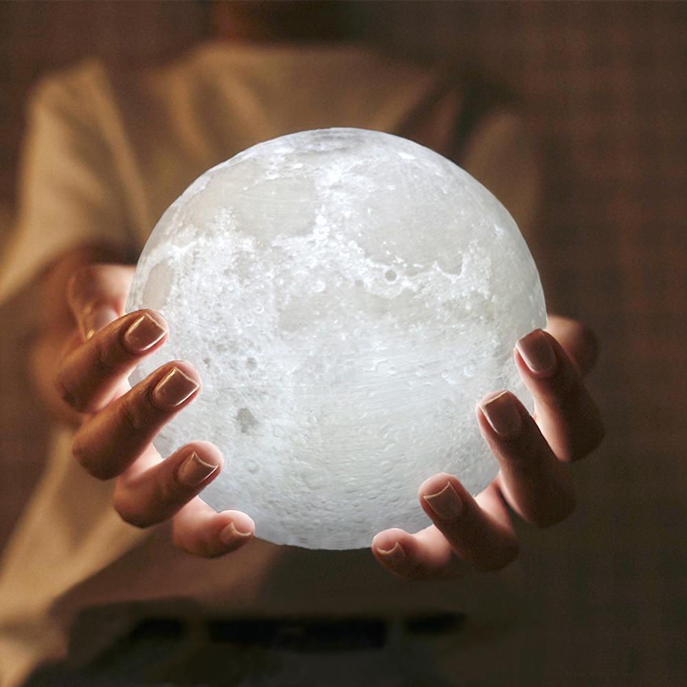 LunaOrb — 3D Moon Touch Lamp