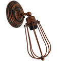 Vintage Industrial Cage Wall Sconce Ceiling Light Porch Lamp ~3549-7