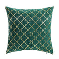 Gold Scale Pattern Velvet Cushion Covers 45 x 45 cm-2