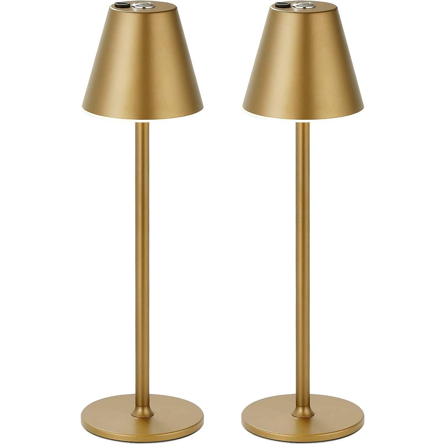 Timjorman LED Cordless Table Lamp Rechargeable Battery-2