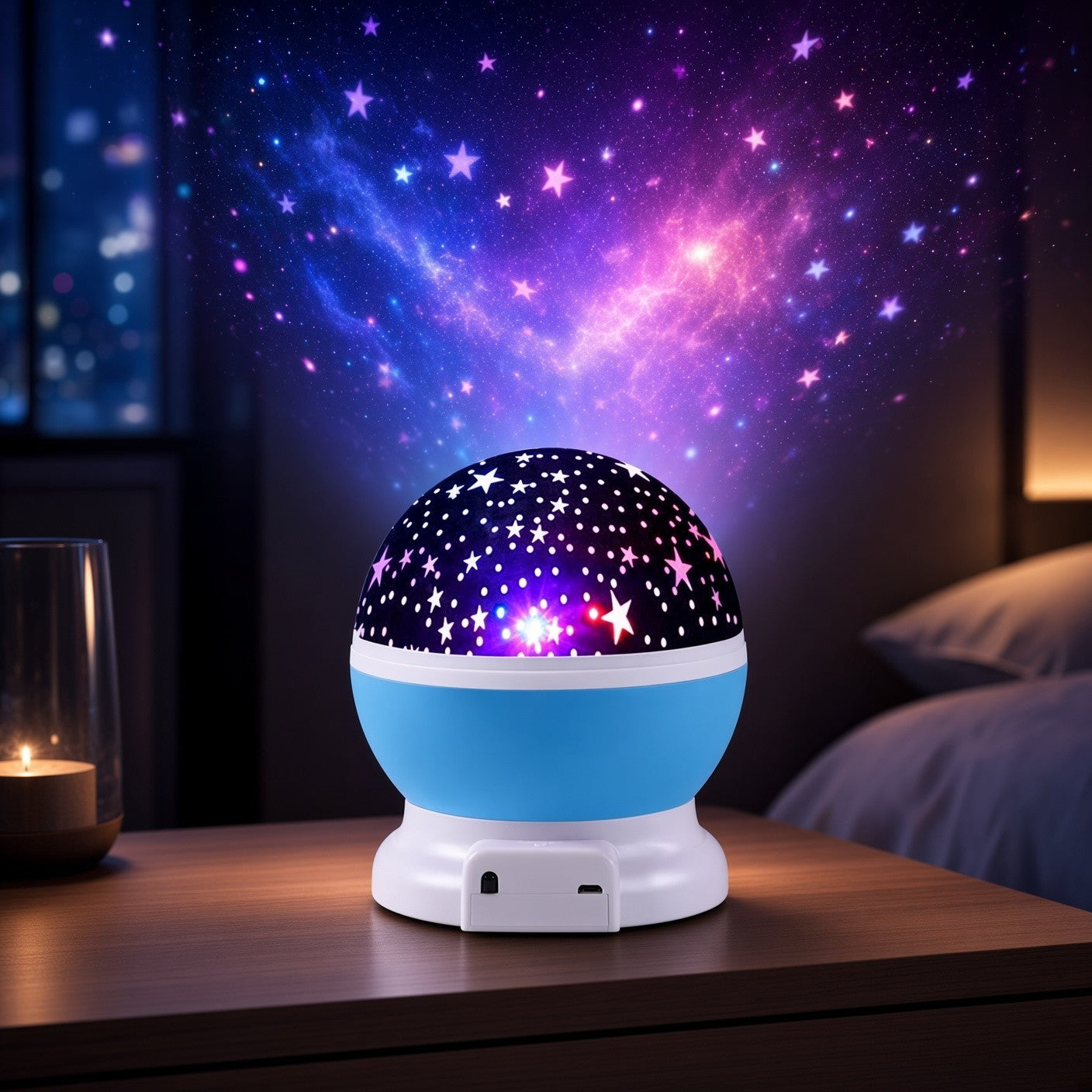 StarVeil — LED Star Projector with Bluetooth Speaker