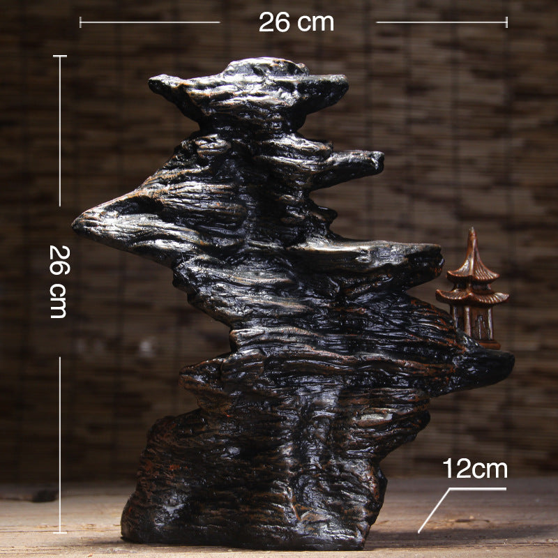 NovaZen Stream — Mountain Resin Incense Burner