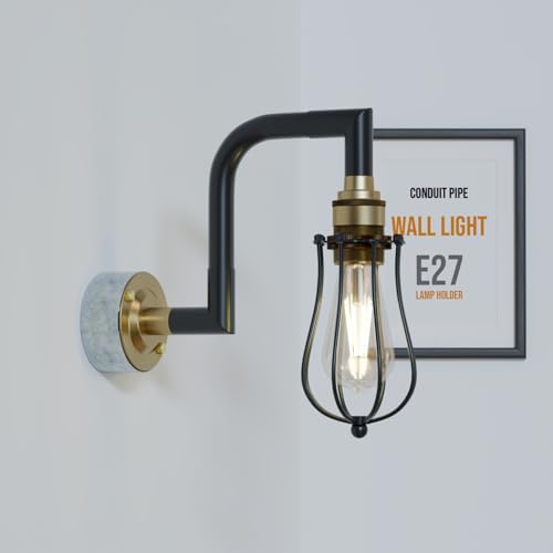 Conduit Pipe Wall Light ~6503-0