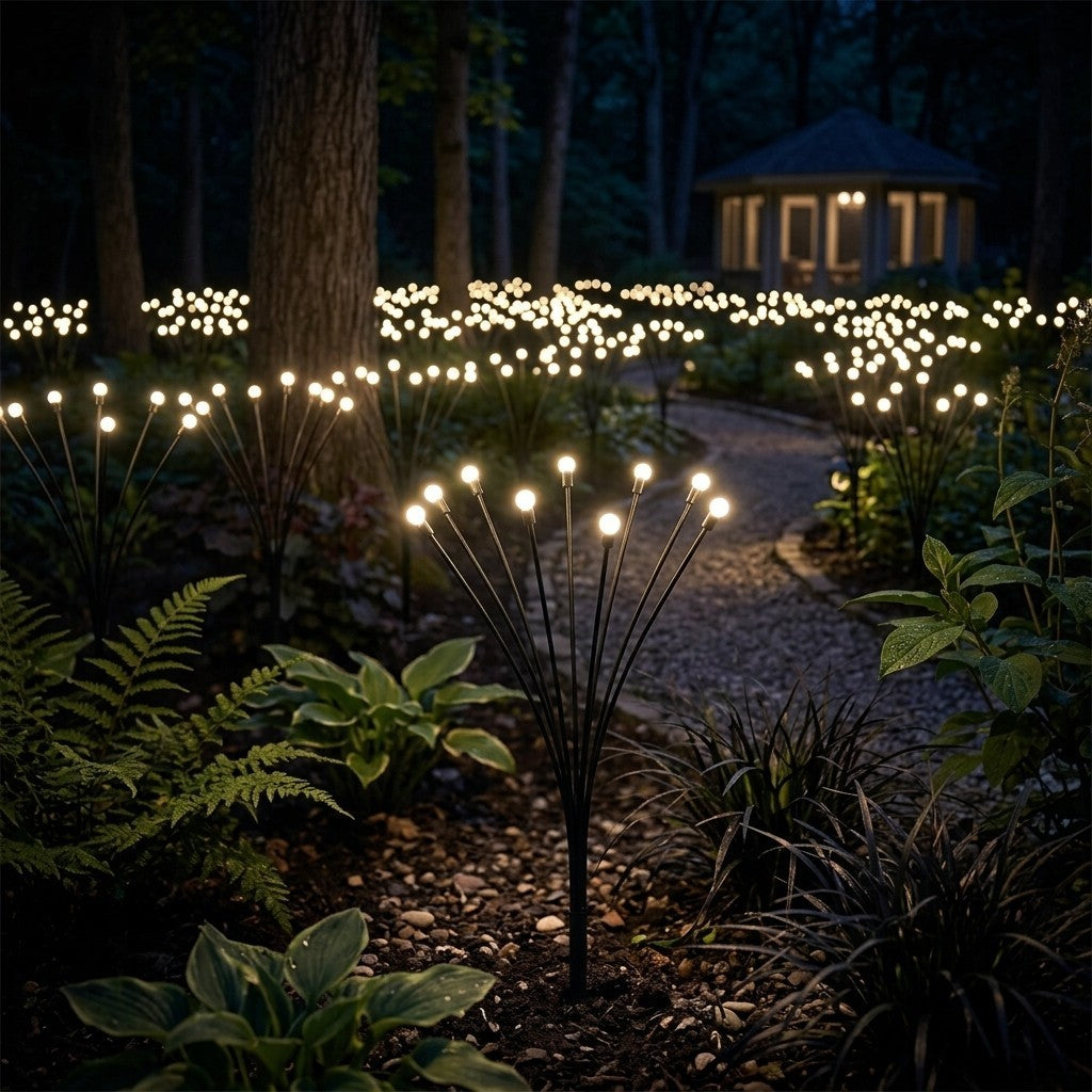 FireflyGlow — Solar LED Firefly Garden Light