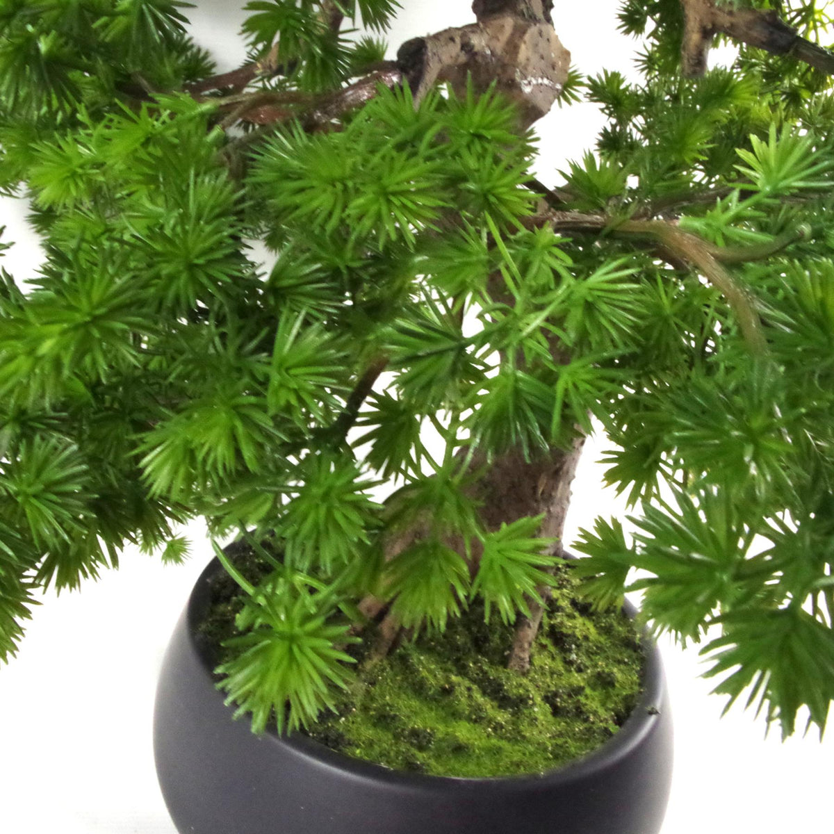 Artificial Bonsai Tree 50cm Luxury Pine Desktop Plants-3