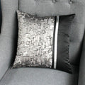 Modern Style Jacquard Silk Soft Cushion Cover Home Hotel 43x43 Cm-5