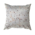 Light Grey Colour Velvet Cushion Cover with Gold Stamping-3