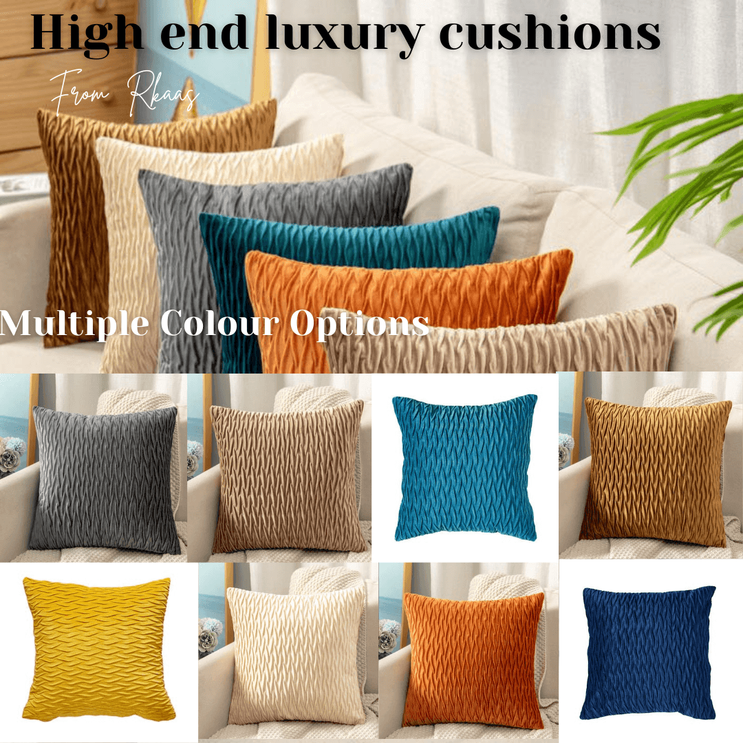 Scissors Pattern Velvet Cushion Covers ( 45X45CM, 50CMx50CM and 55x55CM)-0