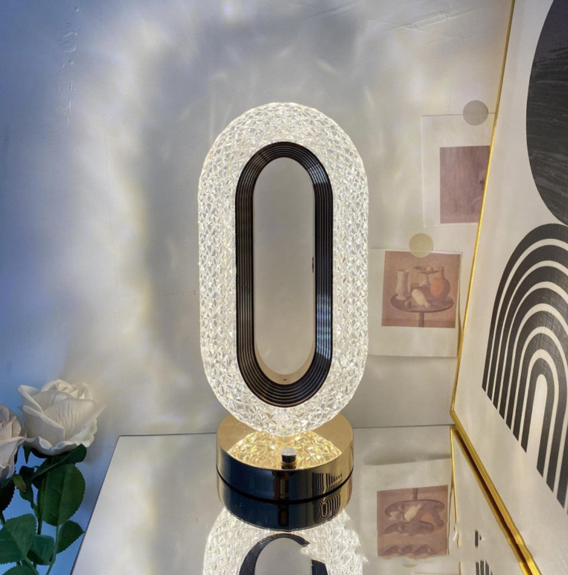 NovaCrystal Touch — Luxury Crystal Touch Desk Lamp