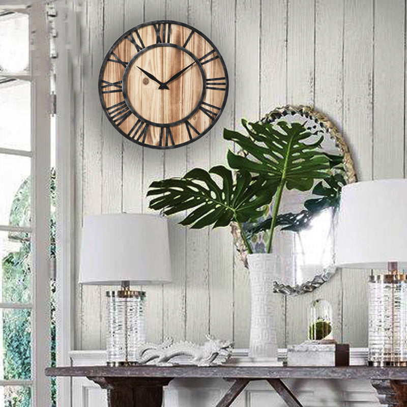 PulseClock — European Round Wall Clock