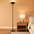 Stepless Dimmable Floor Lamp 71In Black 2700K6500K-0
