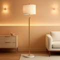 Gilded Contemporary Floor Lamp Marble Base Dimming-0