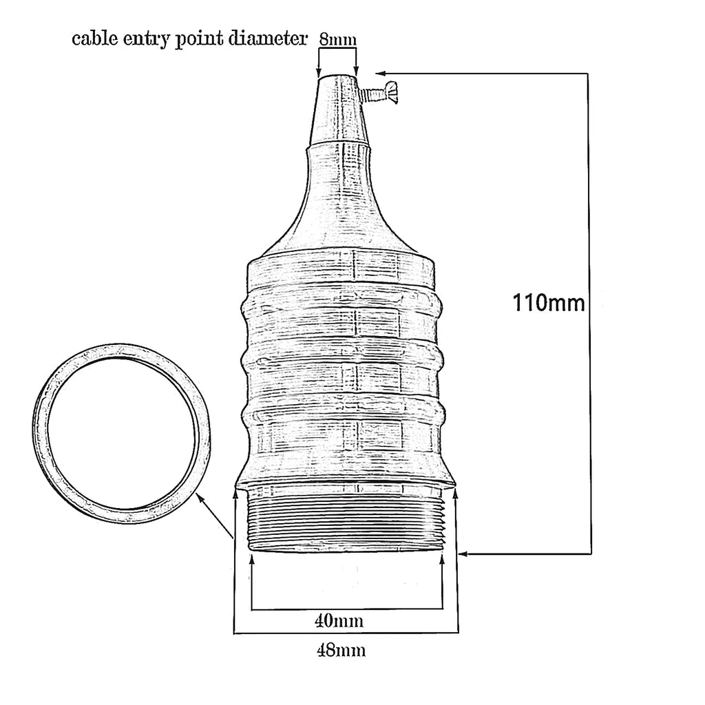 Lamp Bulb Holder For E27 Lamp Base~2496-4