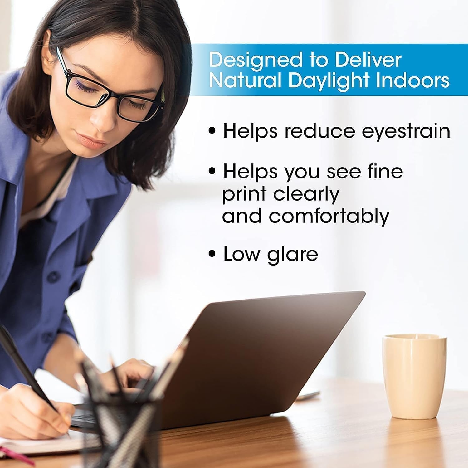 Rechargeable LED Desk Lamp With Dimmable Gooseneck-3
