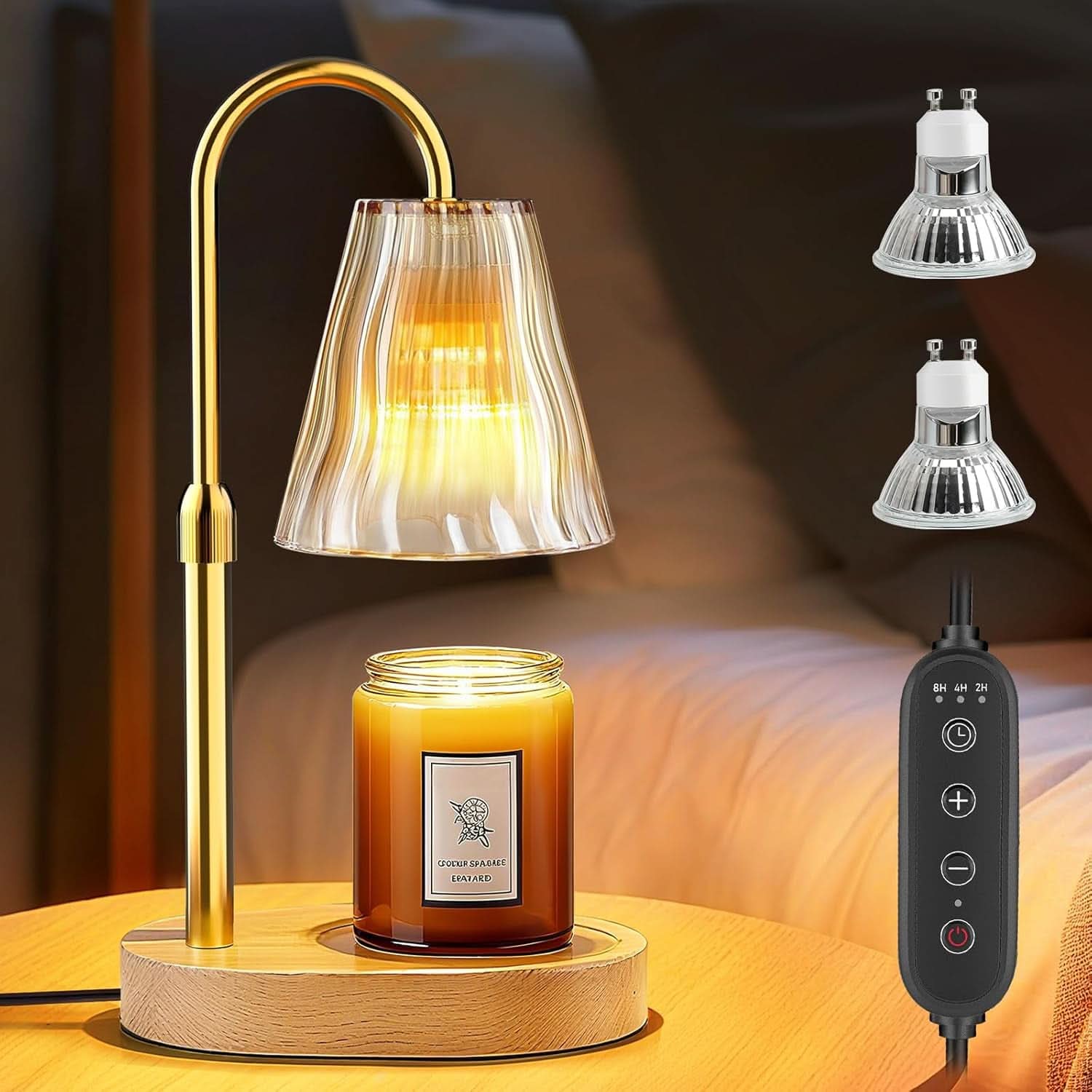 Electrical Candle Warmer Lamp With Adjustable Timer-1
