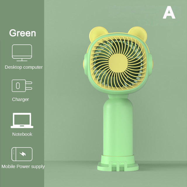 KawaiiBreeze — Mini Kawaii Handheld Fan