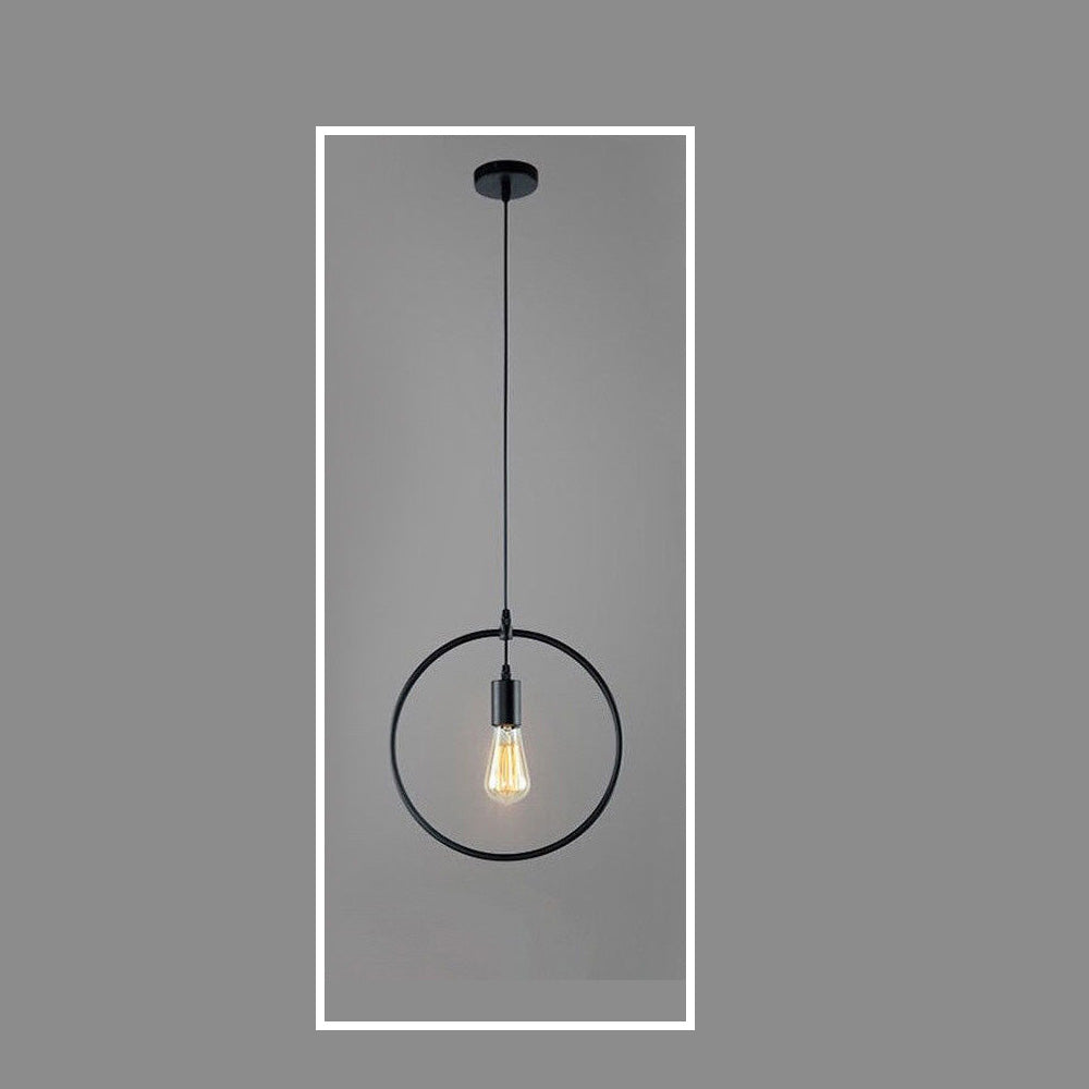 Kitchen Lights Black Metal over table~3181-4