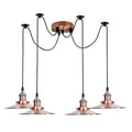 Industrial Spider Pendant Light 4 Head E27 Adjustable Ceiling Fitting~6411-1