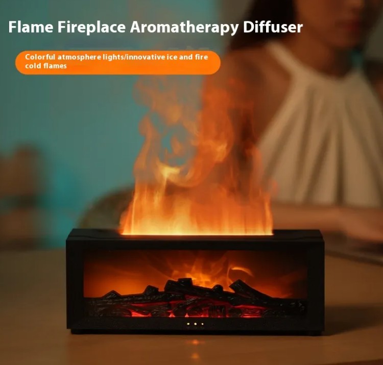 FlameMist — Aromatherapy Flame Humidifier
