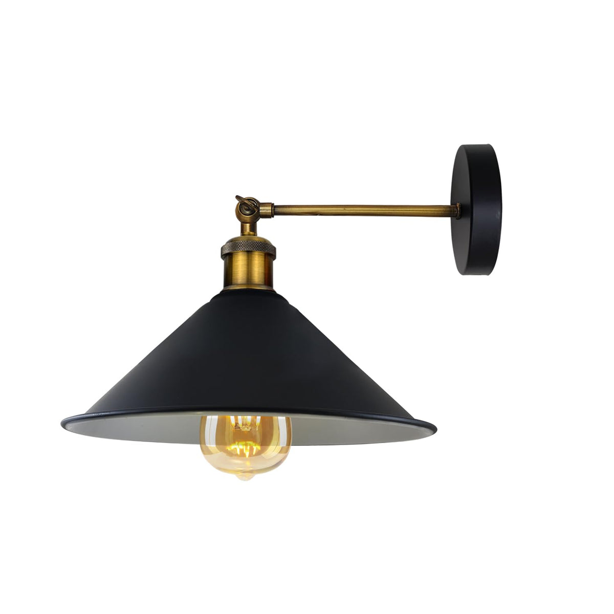 Industrial Indoor Wall Light Metal ~6347-3